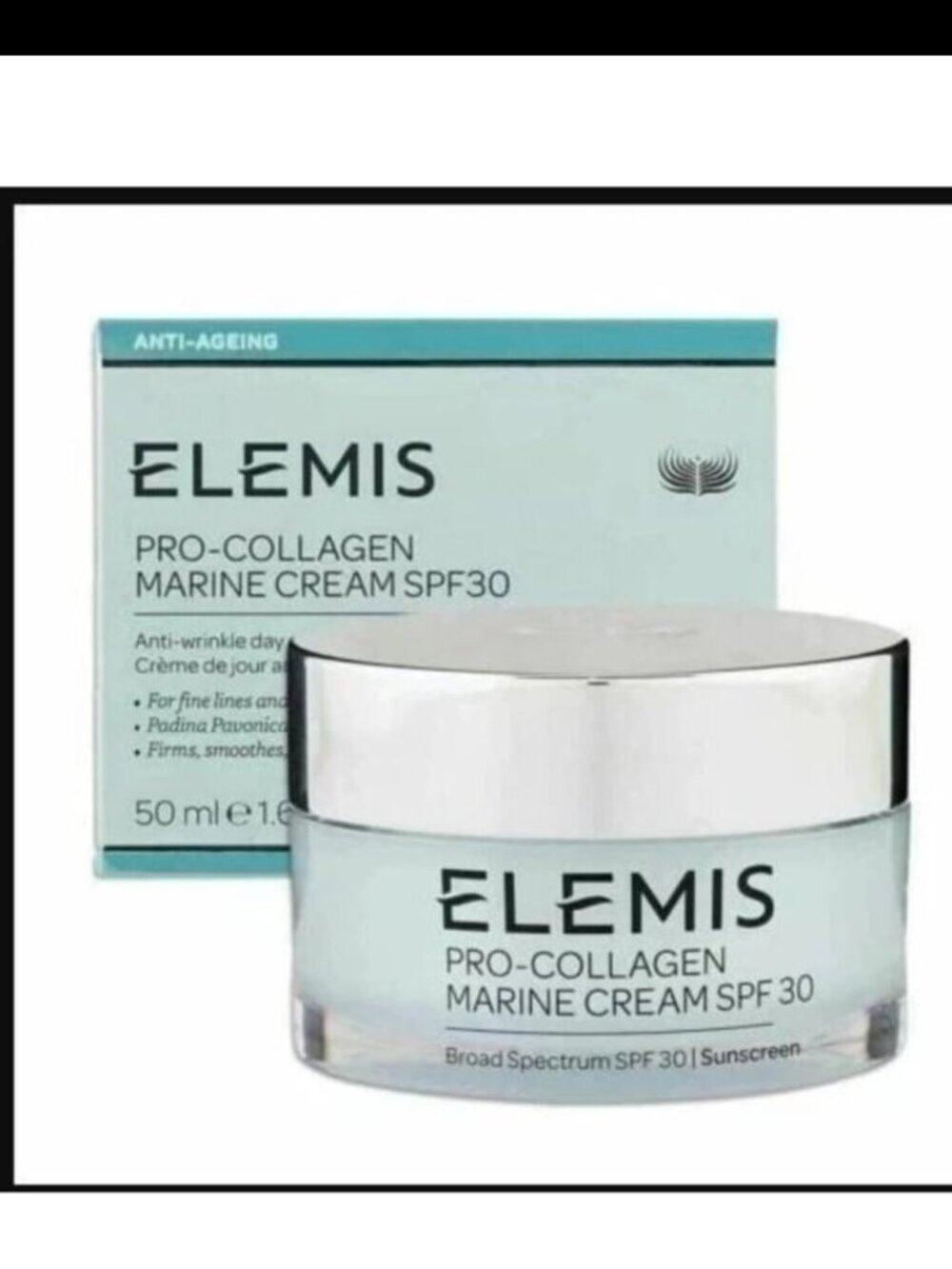 Title: Elemis Pro-Collagen Marine Cream SPF 30 Anti-Wrinkle Day Cream 1.6 oz